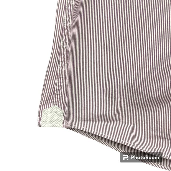 Men's BANANA REPUBLIC Striped‎ Button-Down Long Sleeve- Size XL - Picture 5 of 14